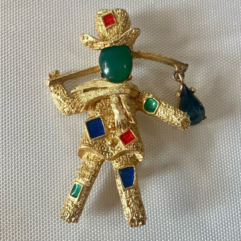 Vintage Florenza Hobo Brooch